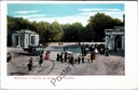 Brussels - "L'Entrée du Bois de la Cambre" - Entrance to the Bois de la Cambre