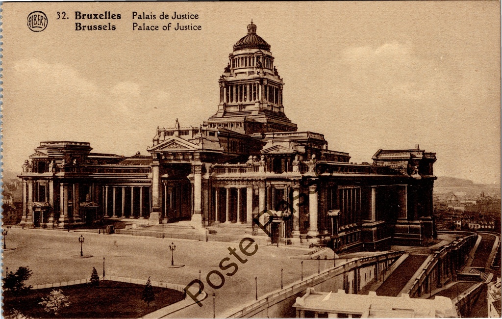 Brussels - "Palais de Justice" - Palace of Justice