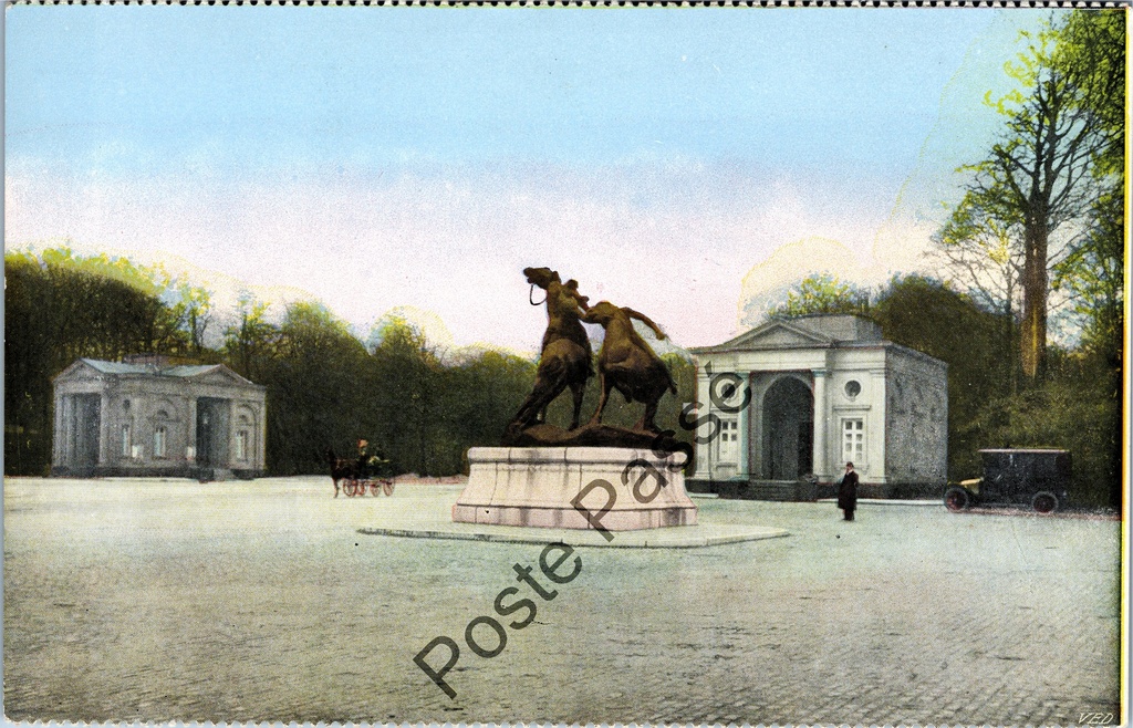 Brussel - "Entrée du Bois de la Cambre" - Ingang Ter Kamerenbos