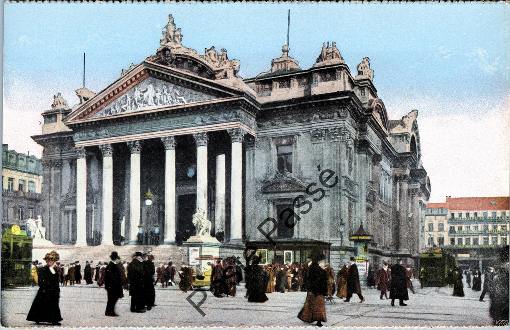 Brussels - "La Bourse" - Stock Exchange building
