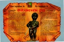 Brussel - "Las leyendas de Manneken-Pis" - Manneken Pis legende