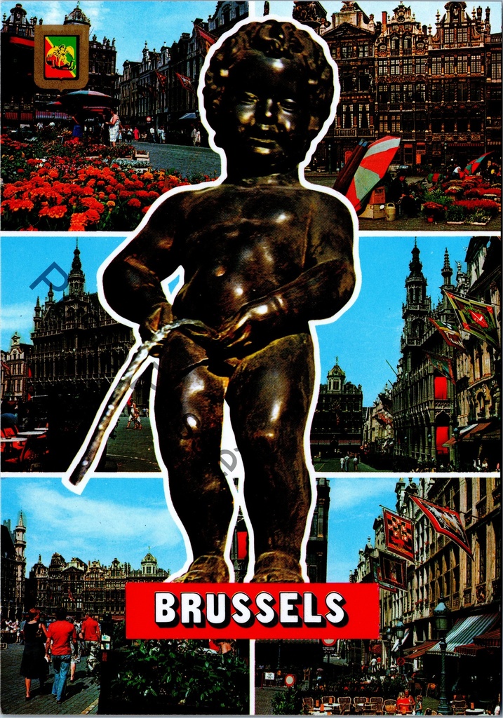 [Brussel0030.jpg] Brussel - "Brussels" - Manneken Pis en stadsgezichten