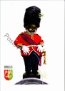 Bruxelles - "MANNEKEN-PIS comme Welsh Guards" - Manneken Pis en uniforme de Welsh Guards