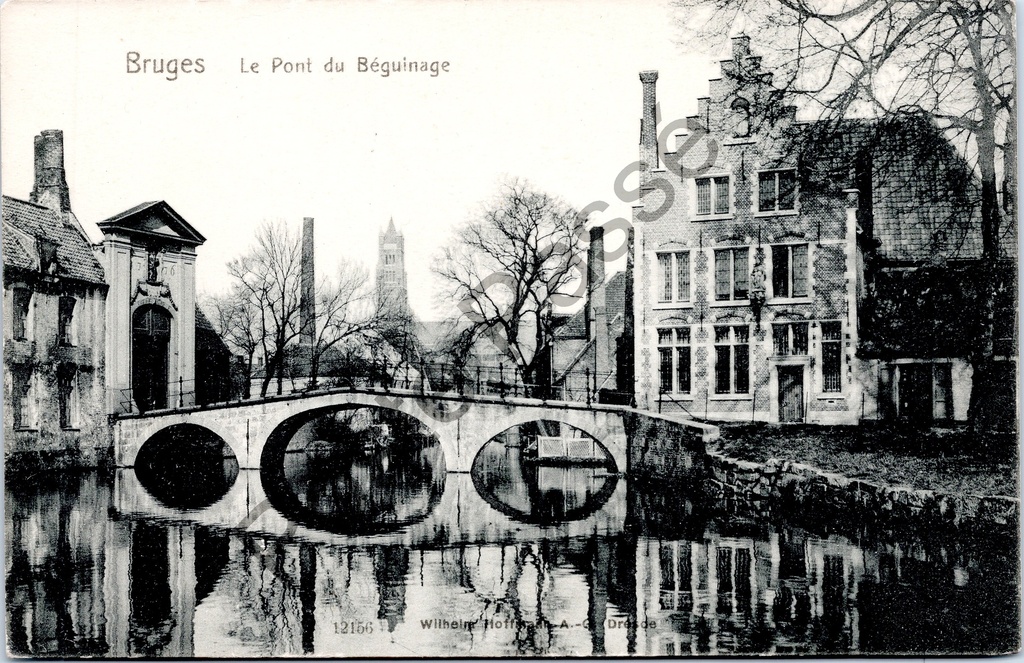[Brugge0060] Bruges - "Bruges Le Pont du Béguinage" - Bridge of the Beguinage