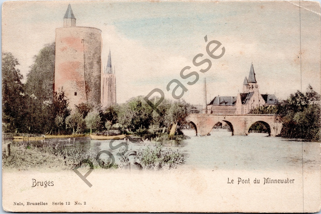 [Brugge0078] Bruges - "Le Pont du Minnewater" - Bridge over the Minnewater