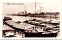 Gand - "De Haven (nouvelle cuvette)" - Vue de la nouvelle cuvette du port avec des péniches