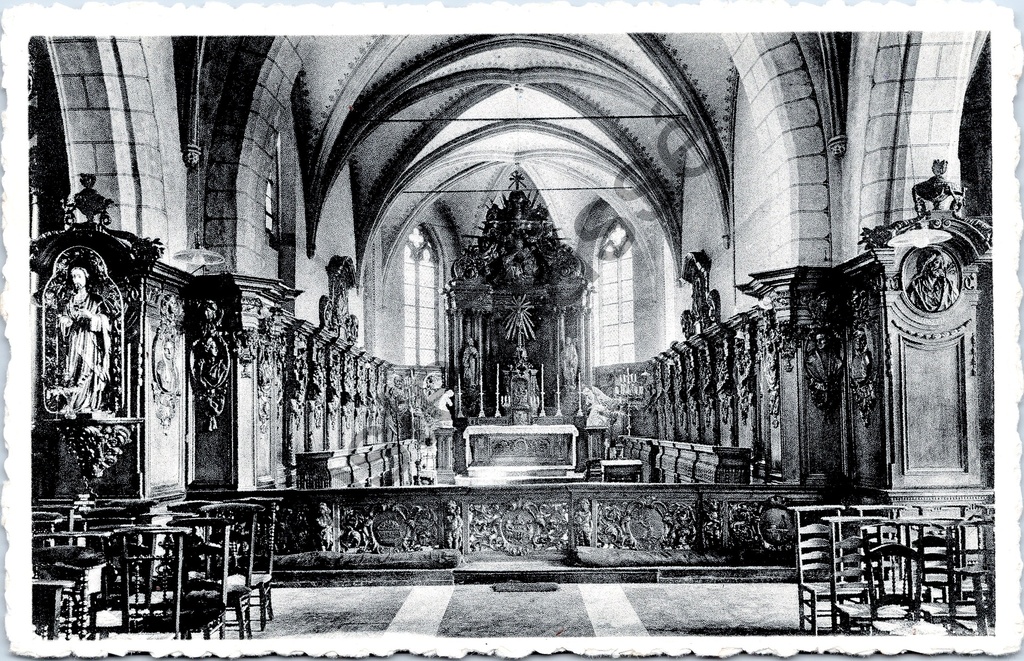 [Gent0262] Belsele - "Chœur de l'église Saint-André" - Chœur intérieur de l'église Saint-André
