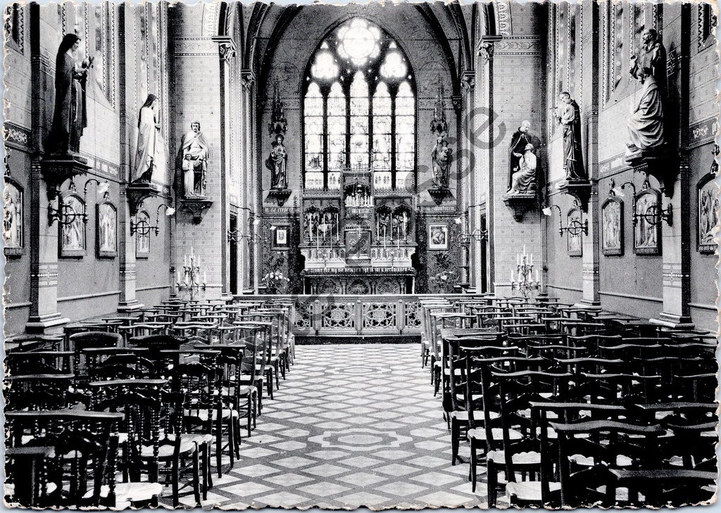 [Gent0300] Gand - "Chapelle". - Chapelle intérieure Fonderie Sainte Famille