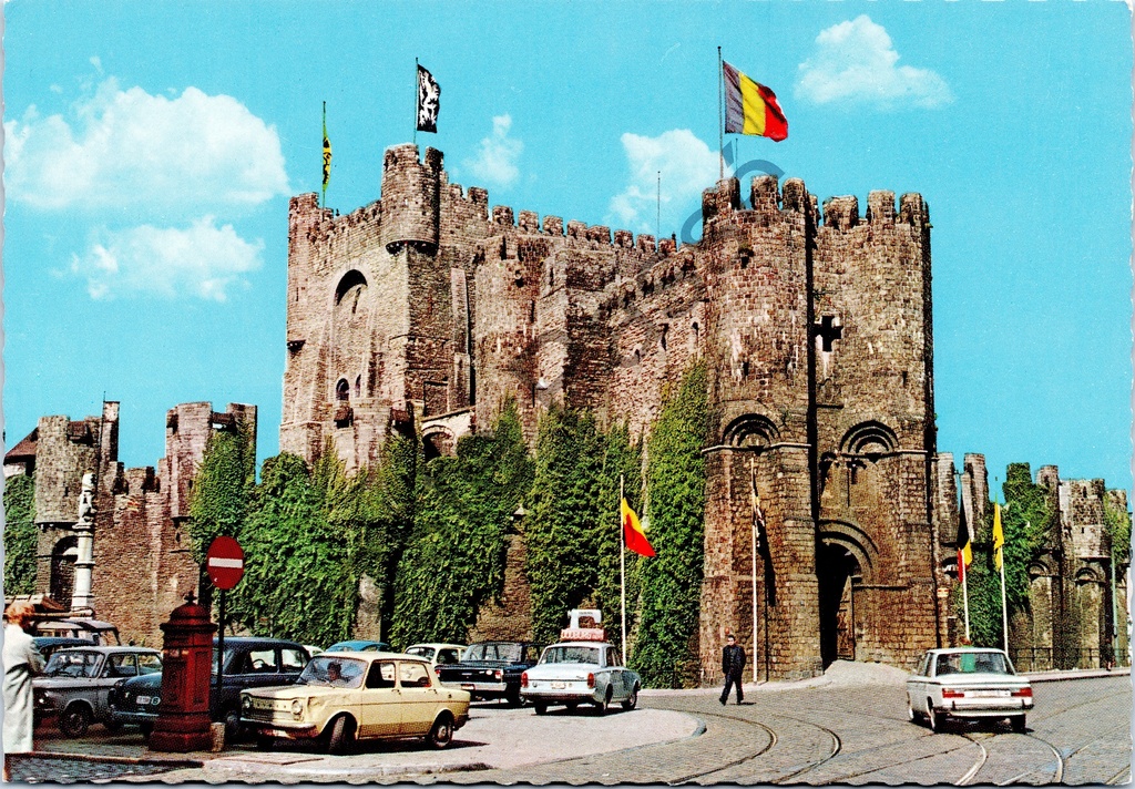Gand - "Graven Castle" - Le château des comtes, château médiéval