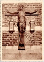 Gand - "PER CRUCEM AD LUCEM" - Crucifix au Monastère des Sœurs de la Charité, Sint-Baafsplein