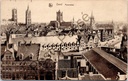 Gent - "Gand Panorama." - Panoramisch stadsgezicht over Gent