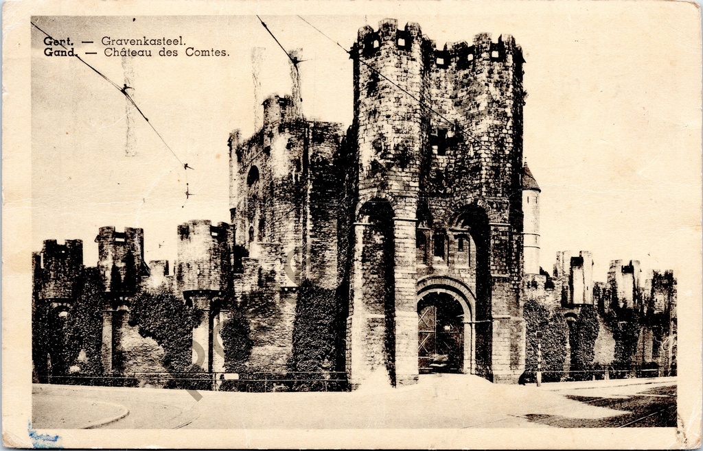 Ghent - "Gravenkasteel / Château des Comtes" - Het Gravensteen medieval castle