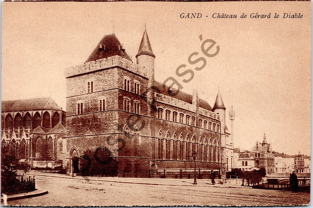[Gent0388] Gand - "GAND - Château de Gérard le Diable" - Château de Gérard le Diable
