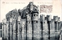 Gent - "Le Château des Comtes - Vu du Pont de l'Exécution" - Gravensteen gezien vanaf de Executiebrug