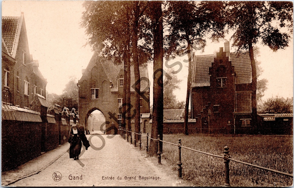[Gent0398] Gand - "Entrée du Grand Béguinage" - Entrance to the Great Beguinage