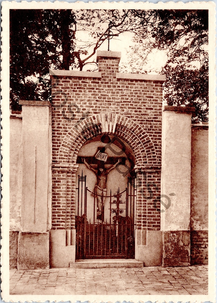 Gent - "Vrienden van het Kruis / Amis de la Croix" - Kruismonument aan de Geitestraat