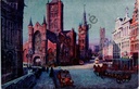Ghent - "St Nicholas' Church, Belfry and St Bavo's Church" - View of St Nicholas' Church, Belfry and St Bavo's Cathedral