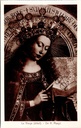 Ghent - "La Vierge (détail). - The Blessed Virgin." - Detail of the Blessed Virgin from The Mystic Lamb (Van Eyck)