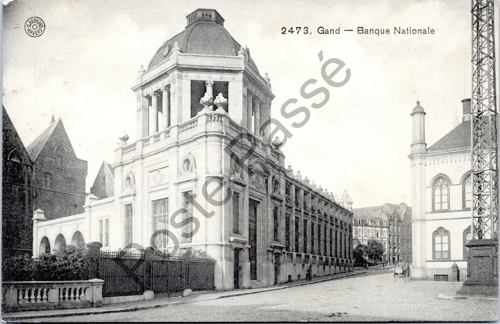 [Gent0492] Gand - "Gand - Banque Nationale" - Bâtiment de la Banque Nationale