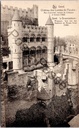 Ghent - "Château des Comtes de Flandre / 's-Gravensteen" - Aerial view of Gravensteen with ring wall and donjon