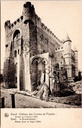 Ghent - "Château des Comtes de Flandre - Donjon et Chapelle (1180)". - Gravensteen, donjon and chapel