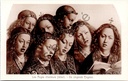 Gent - "Les Anges chanteurs (détail). - De zingende Engelen." - Detail van het Lam Gods: de zingende engelen