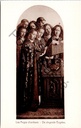 Gand - "Les Anges chanteurs" - Les Anges chanteurs, détail de l'Agneau mystique (Van Eyck)