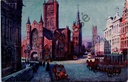 Ghent - "L'Église Saint-Nicolas, le Beffroi et l'Église Saint-Bavon" - View of Saint Nicolas Church, Belfry and Saint Bavo Cathedral