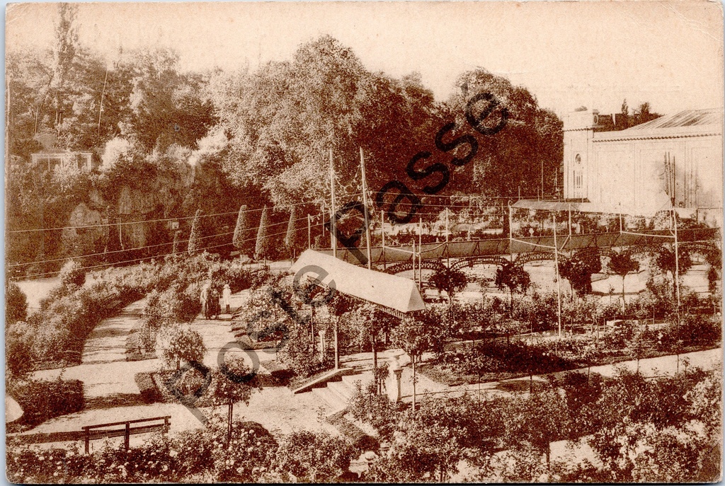[Gent0560] Gand - "Roserales Gantoises - Palais des fêtes (Parc-Gand)" - Roseraies gantoises, Palais des fêtes dans le parc de la ville 1924