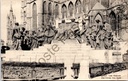 Ghent - "Les Statues des frères Van Eyck" - Monument to the Van Eyck brothers