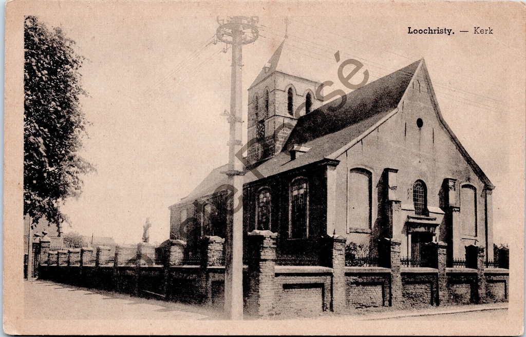 [Lochristi0108] Loochristy - "Loochristy. - Church" - View of the parish church