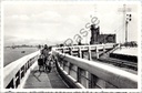 Nieuwpoort - "Havendam / Estacade" - View of the harbour dam with walkers