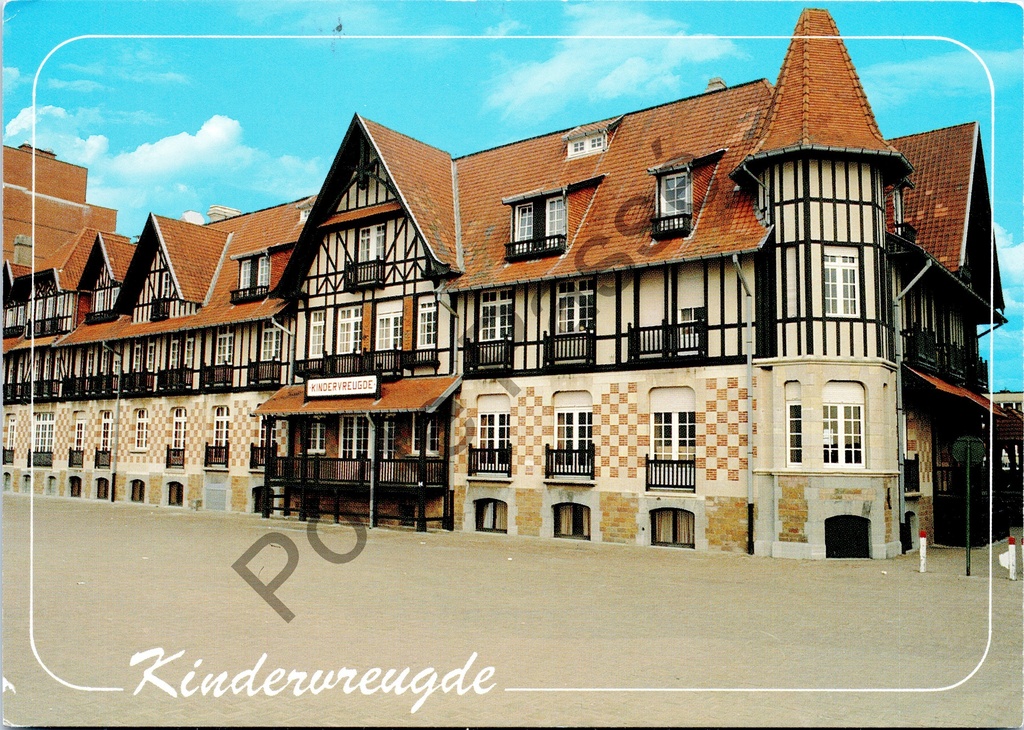 [nieuwpoort0228] Nieuwpoort - "Kindervreugde" - Vakwerkvilla aan de zeedijk