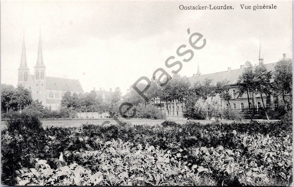 [Oostakker0110] Oostakker - "Oostacker-Lourdes. Vue générale" - Vue générale du lieu de pèlerinage