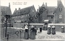 Gent - "Beggijnhof - Ste. Elisabethplein (Noord)" - Beggijnhof Sint-Elisabethplein Noord te Sint-Amandsberg