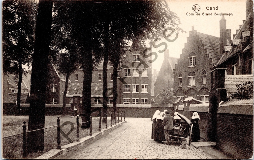 [sint amansdsbreg0196] Gand - "Coin du Grand Béguinage" - Corner of the Great Beguinage