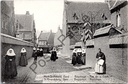 Ghent - "St-Amandsberg, Ghent - Beggijnhof - Kruisstraat" - Beguinage Kruisstraat with beguines