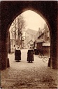 Sint-Amandsberg - "View into the Beguinage" - View into the Beguinage