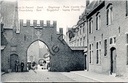 Ghent - "St.-Amandsberg - Ghent - Beggijnhof - Entrance (North)". - North entrance to the Beggijnhof in Sint-Amandsberg