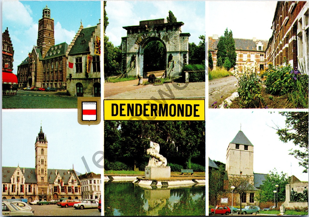 Dendermonde - "DENDERMONDE" - Meervoudige zichten van Dendermonde