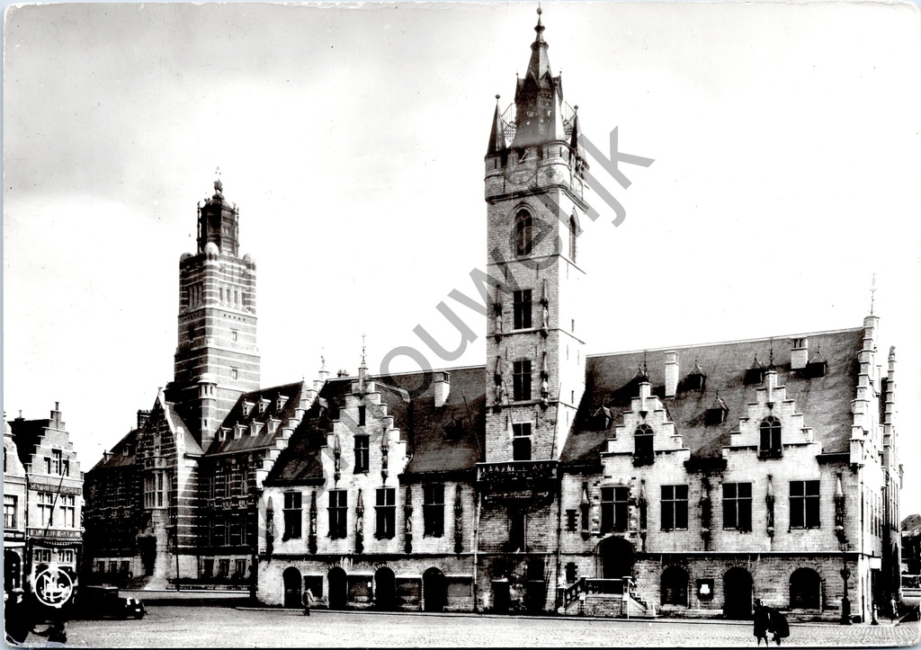 Dendermonde - "Town hall and court of justice" - Town hall and court of justice