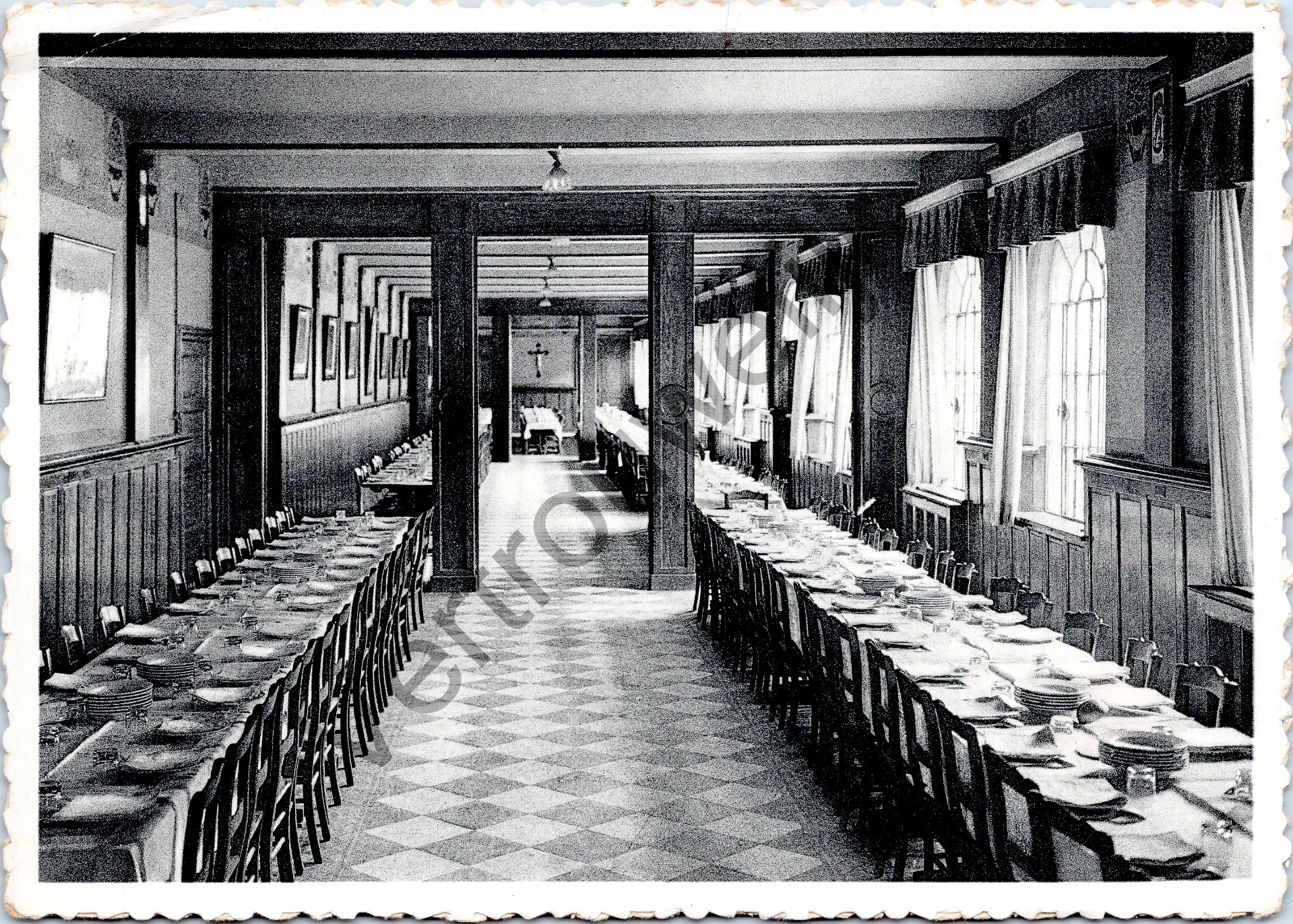 [Merelbekemelle0174] Melle - "COLLEGE - MELLE Eetzalen". - Eetzalen du Collège de Melle