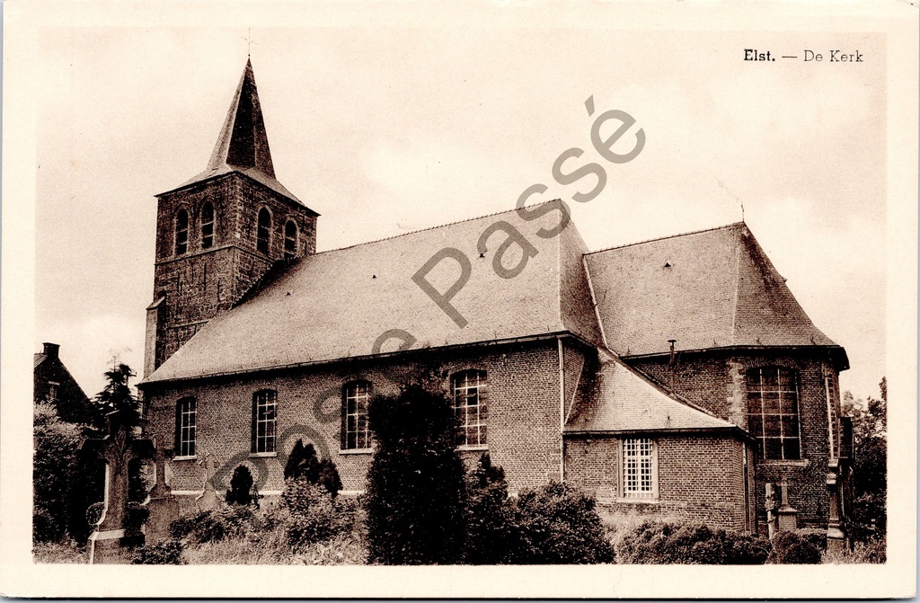 Elst - "De Kerk" - L'église paroissiale d'Elst