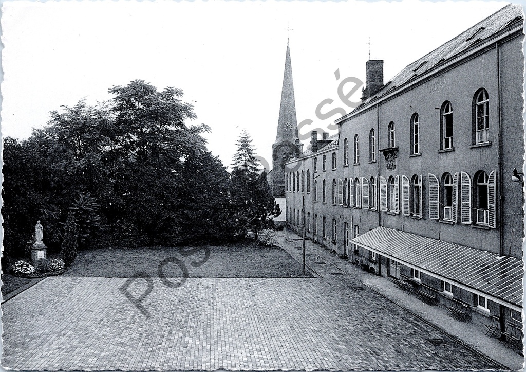 [Geraardsbergen0322] Beirlegem - "Pensionnat - Beirlegem - Kostschool" - Kostschool speelplein