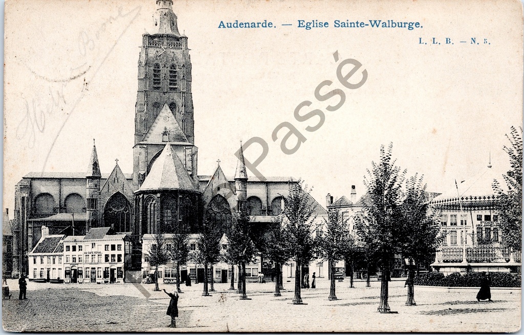[Oudenaarde0256] Oudenaarde - "Eglise Sainte-Walburge" - Church of Saint Walburga
