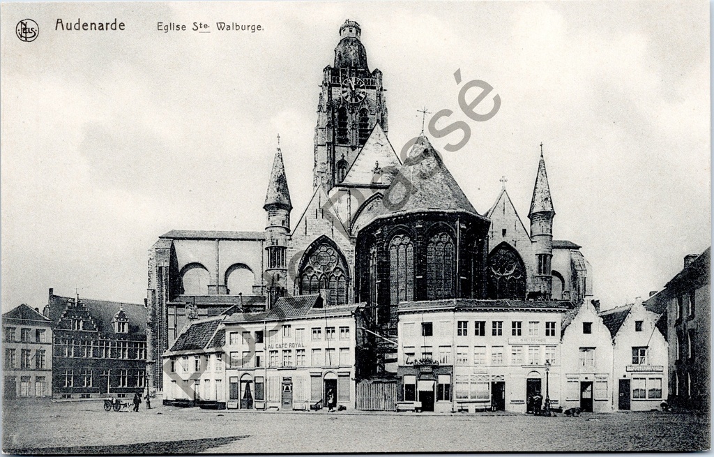 [Oudenaarde0246] Oudenaarde - "Eglise Ste. Walburge" - Church of Saint Walburge
