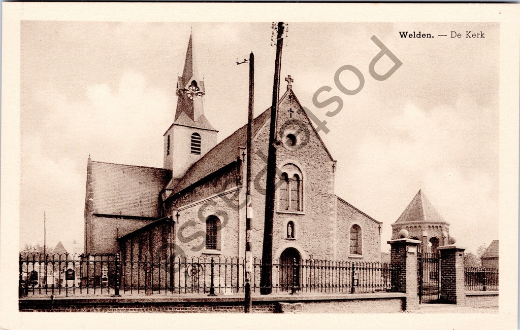 [Oudenaarde0198] Welden - "L'église" - L'église paroissiale de Welden