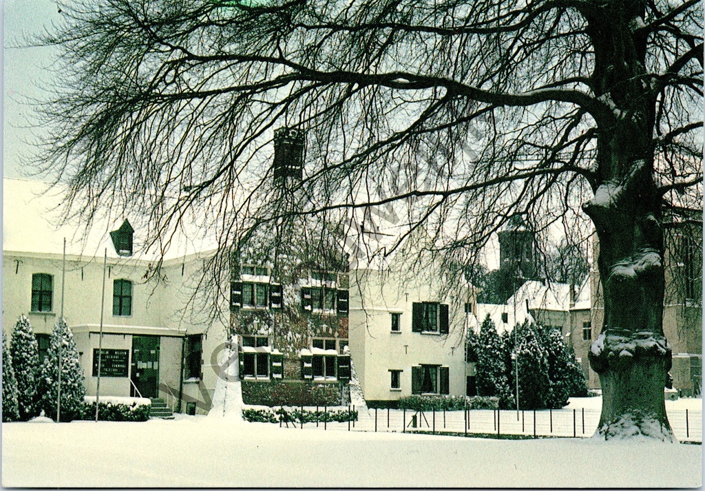 [Ronse0172] Ronse - "RONSE Museum voor folklore" - Museum voor Folklore in winterse omgeving
