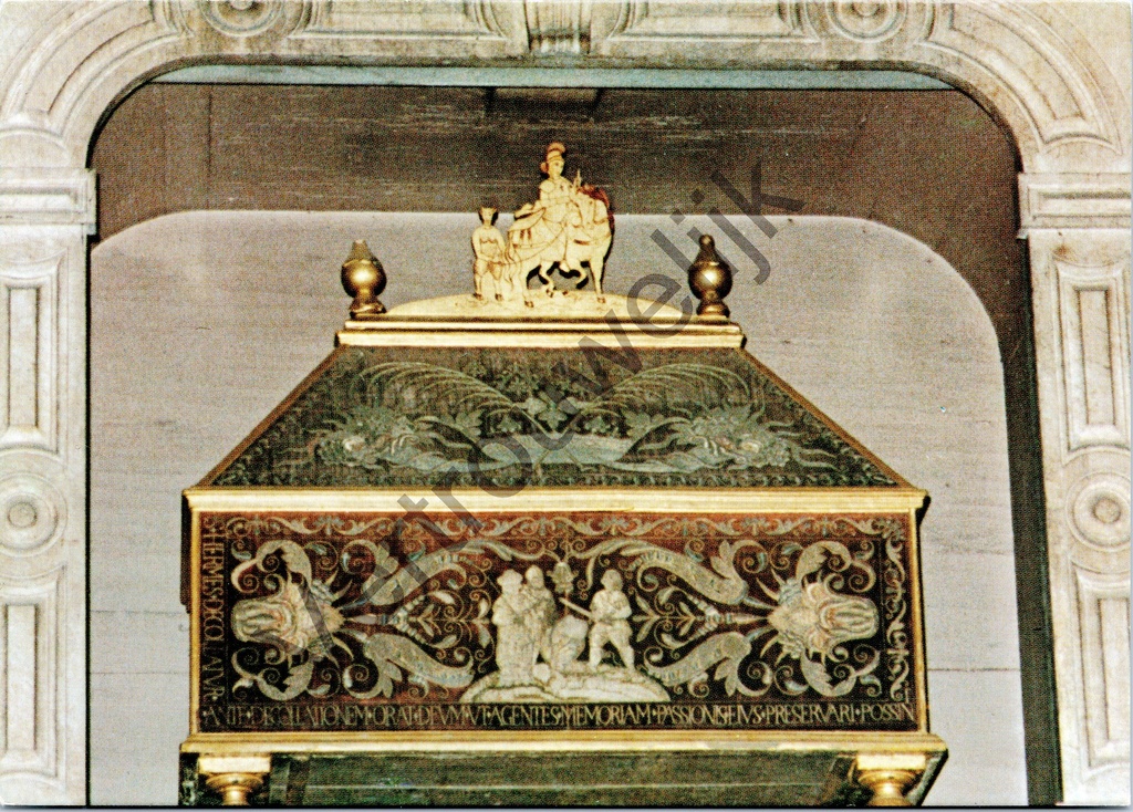 [Ronse0186] Ronse - "St-Hermès reliquary" - Saint-Hermes reliquary in the Collegiate Church