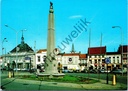 Ronse - "Grand Place-Gde Place" - Grand Place with war memorial